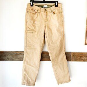 LL Bean Denim Hiking Pants Cargo Work Jeans Comfort Fit‎ 8P